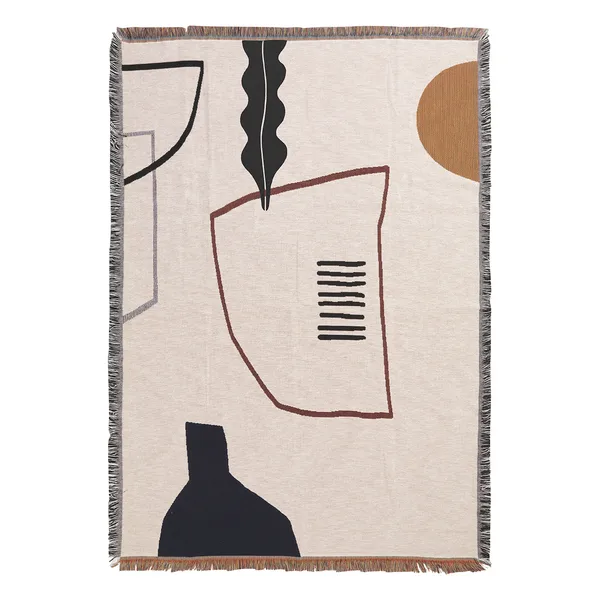 Mirage pläd 120x170 cm, Off