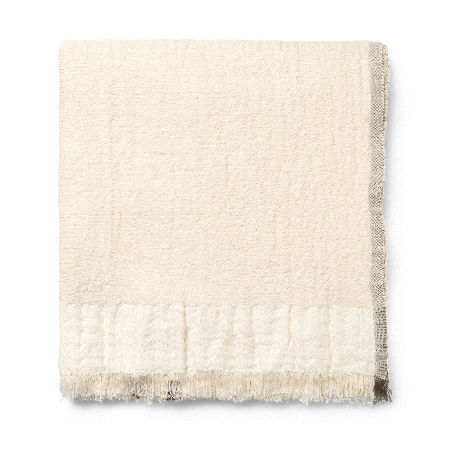 Ferm Living Plaid Weaver cm Blanc cassé