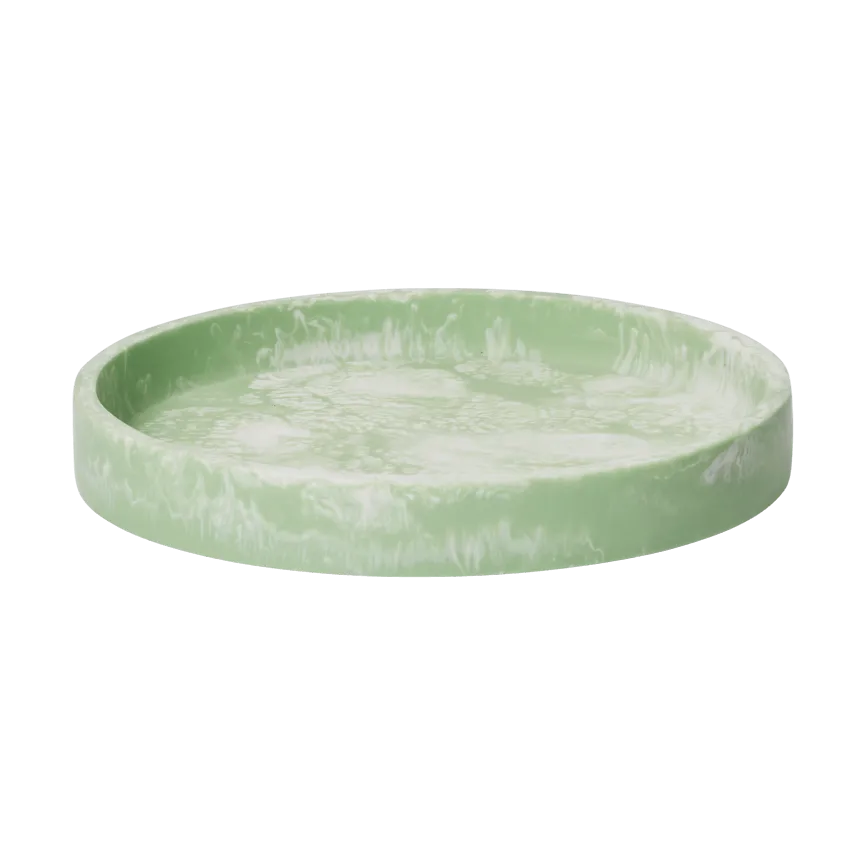 Ferm Living Plateau de décoration Mist Ø Seafoam