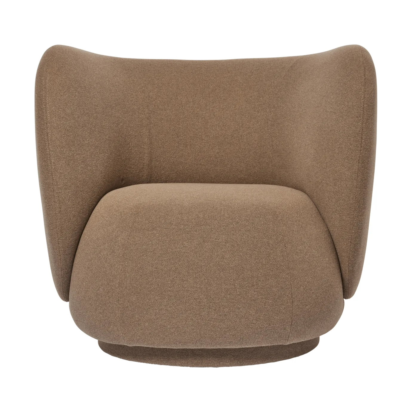 Poltrona lounge Rico swivel da Ferm Living → NordicNest.it