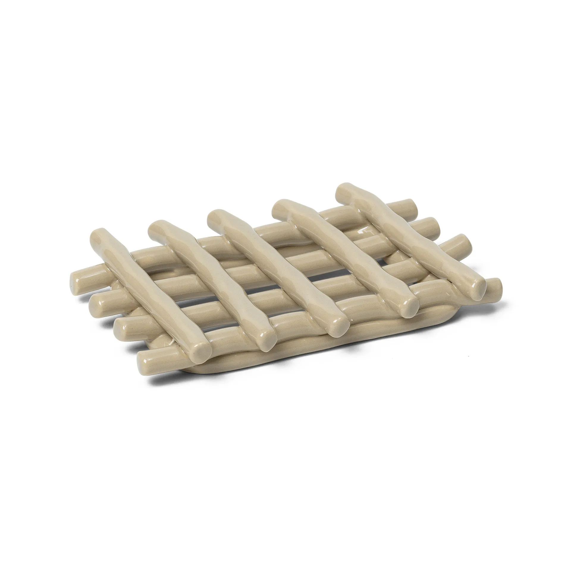Ferm Living Porte-savon Ceramic ,5 cm Cachemire