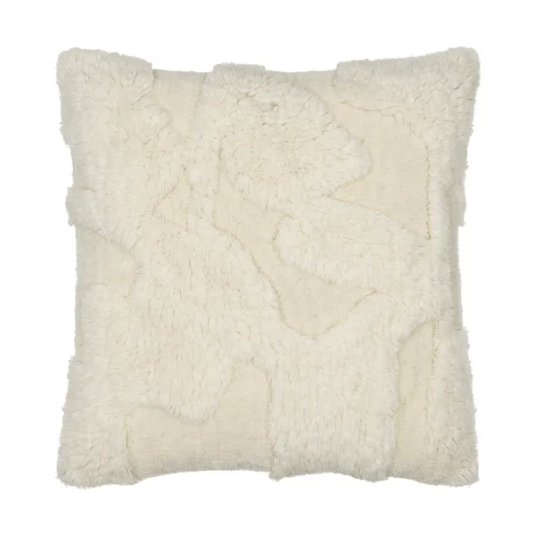Rime tufted kudde, Off-white, 50x50 cm