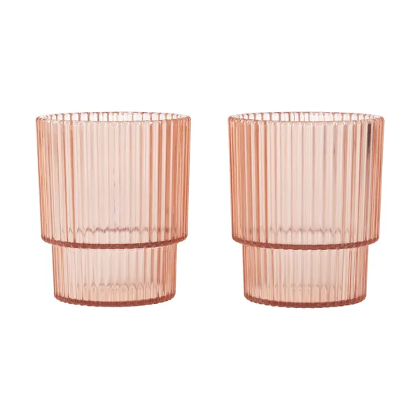 Ripple kids glas, Blush, 2-pack