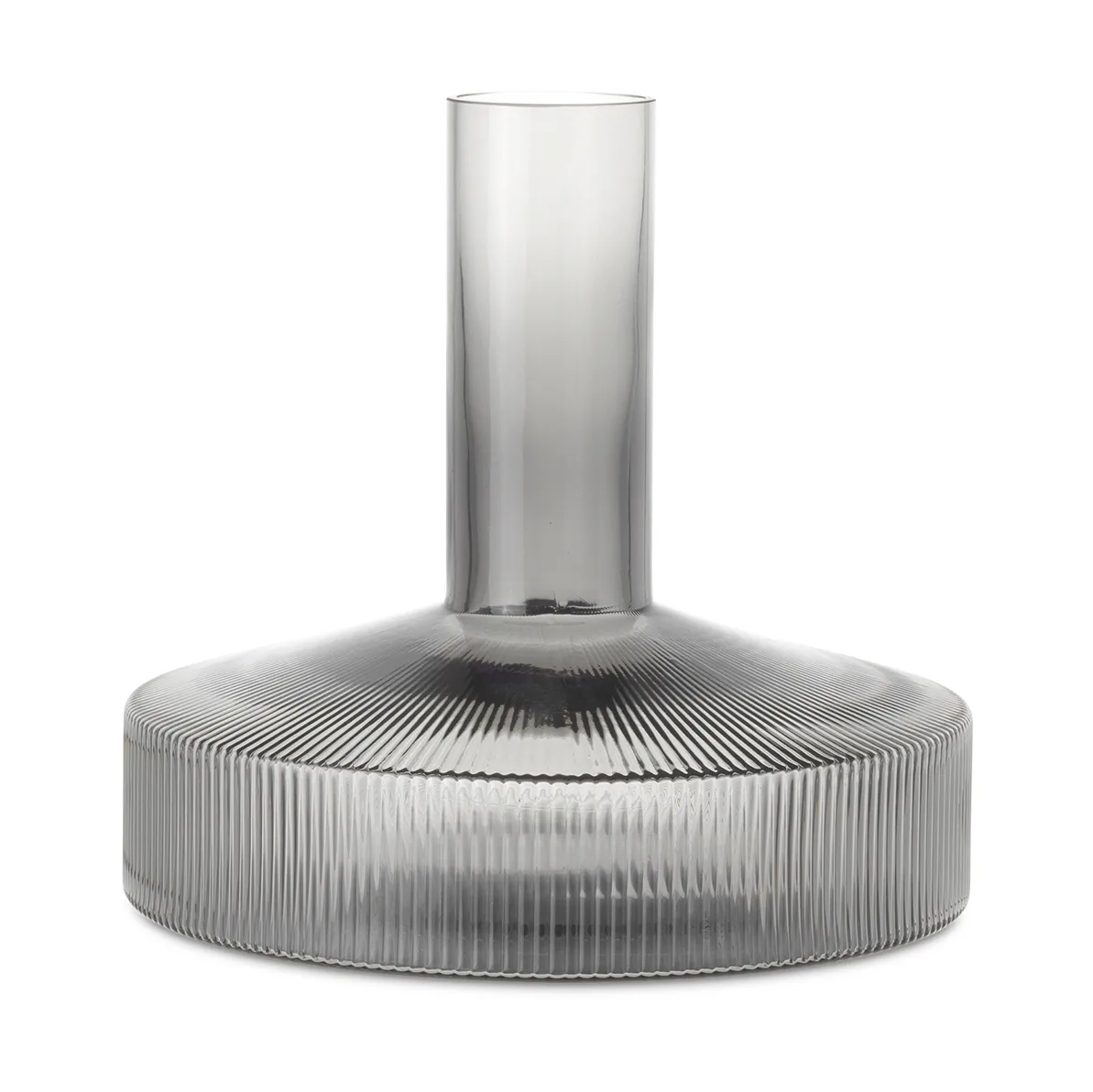 Ferm Living Ripple vinkaraff Smoked Grey