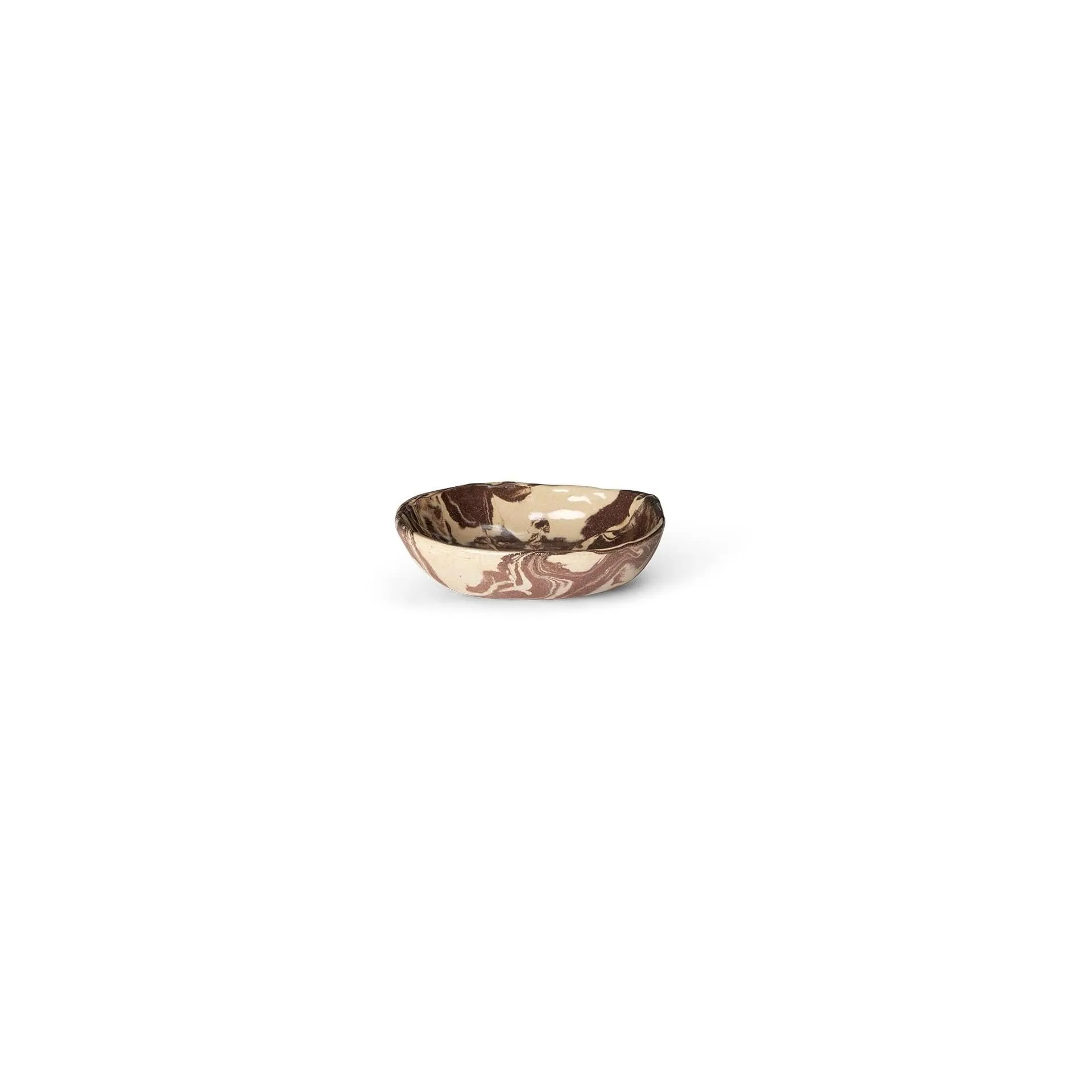 Ferm Living Ryu sk&aring;l 15,5 cm Sand-brun
