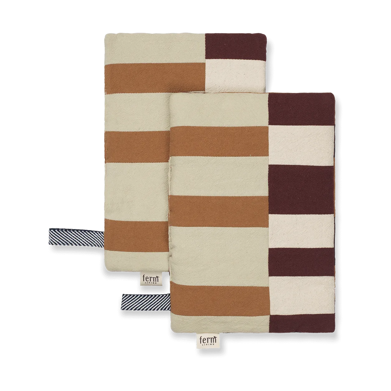 Ferm Living Section grydelap 2-pak Patchwork