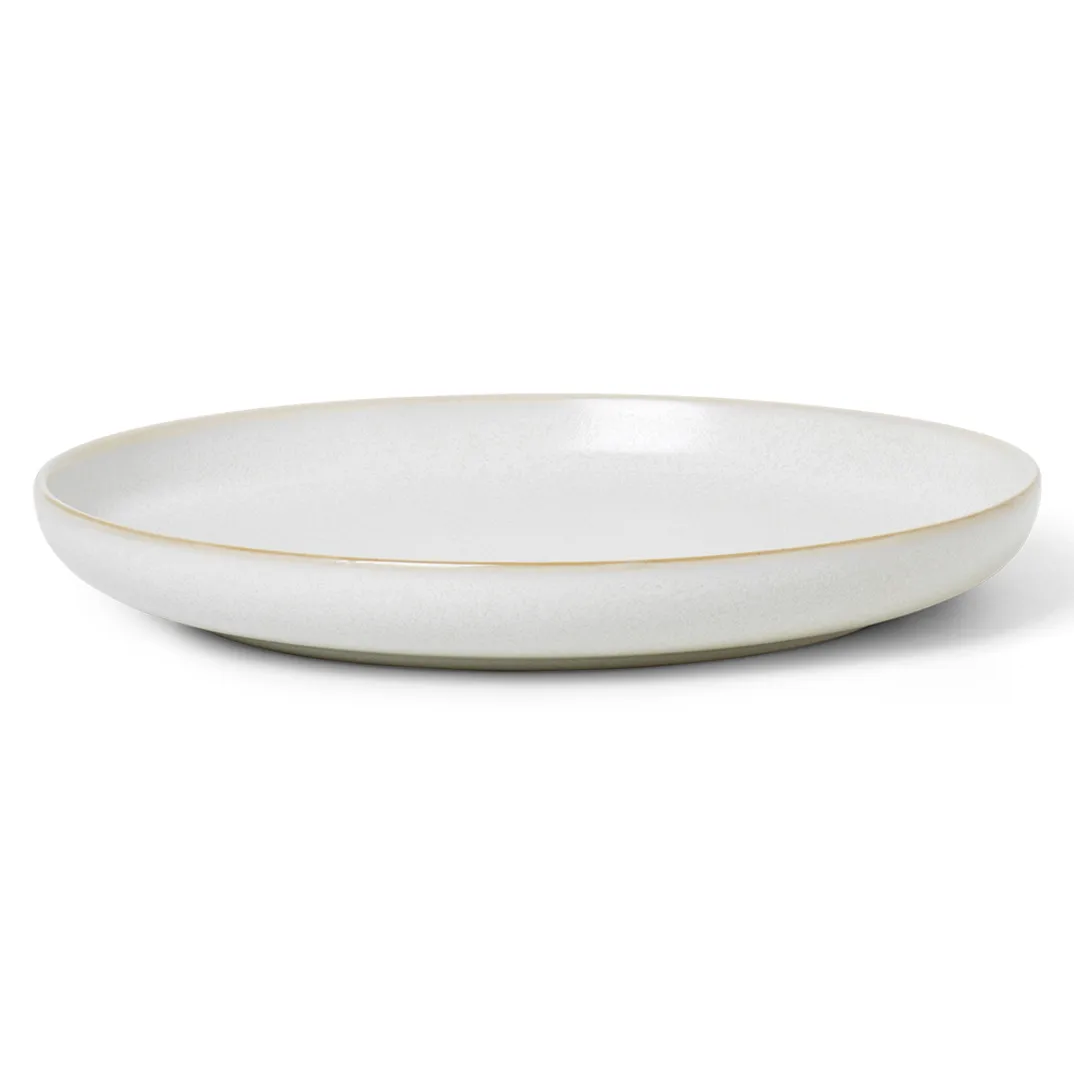 Ferm Living Sekki tallrik large Cream