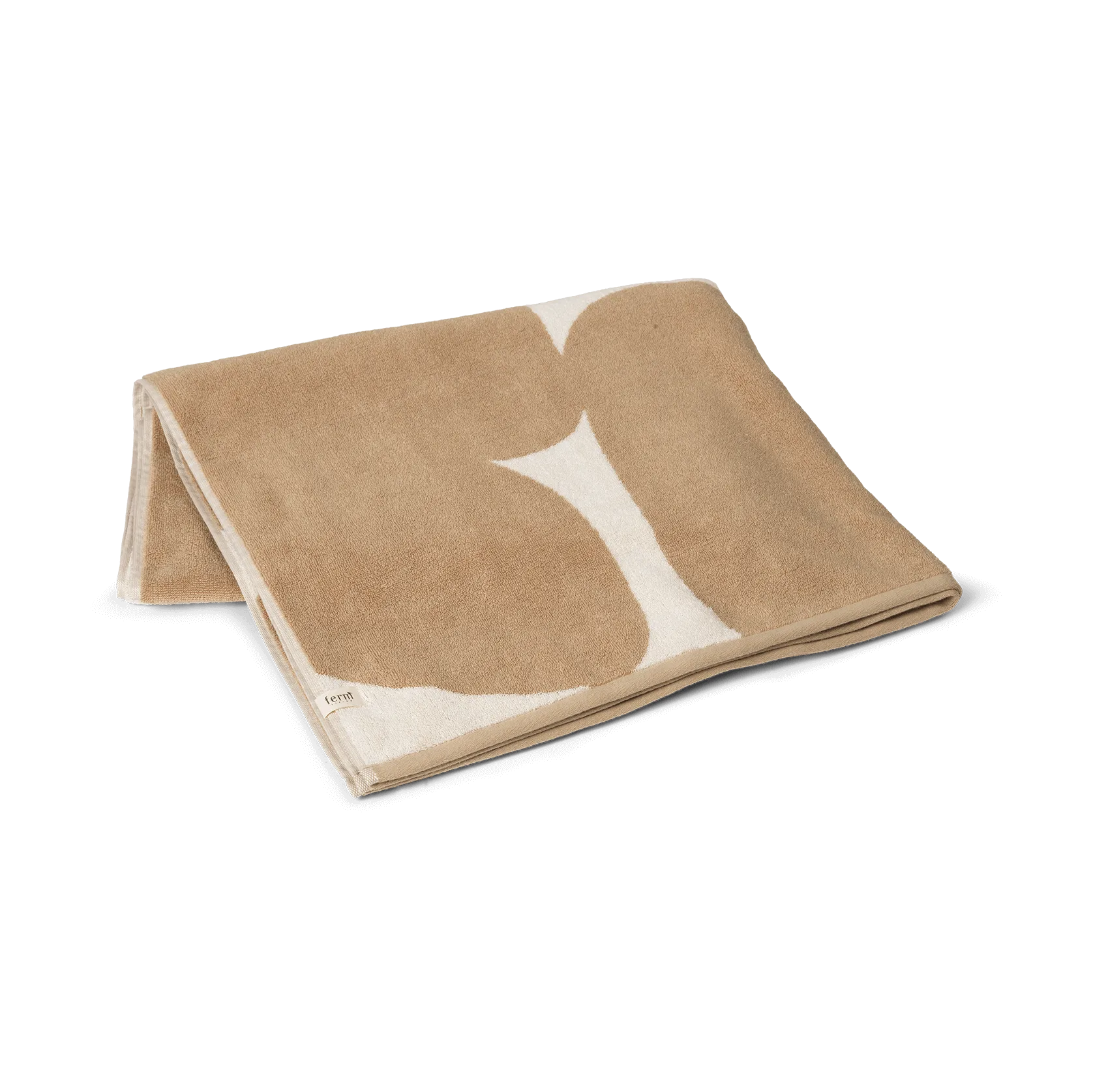Ferm Living Serviette de bain Ebb cm Sand, off-white — vue 3