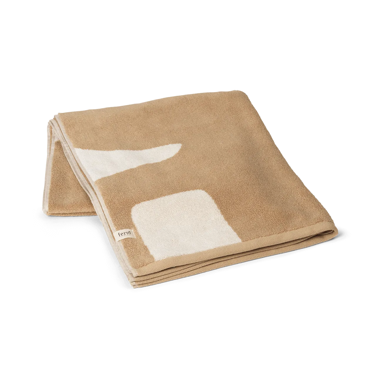 Ferm Living Serviette de bain Ebb cm Sand, off-white