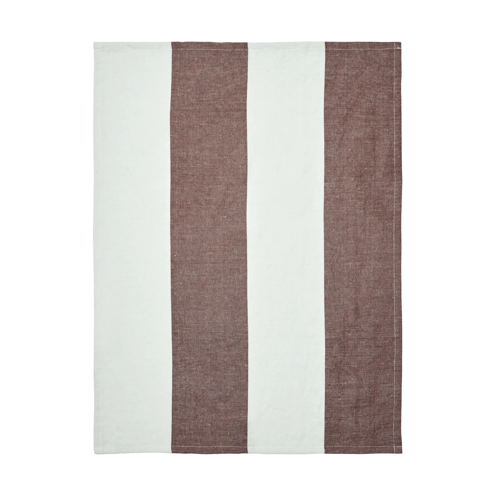 Ferm Living Serviette de cuisine Hale cm Chestnut-frosted lime