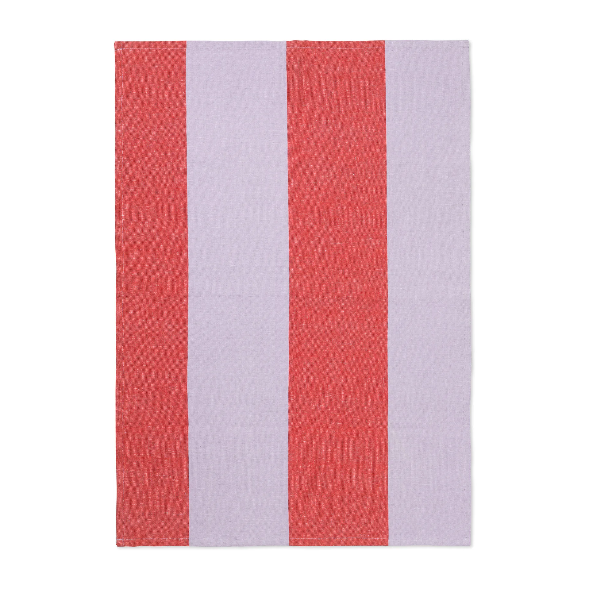 Ferm Living Serviette de cuisine Hale cm Red-lilac