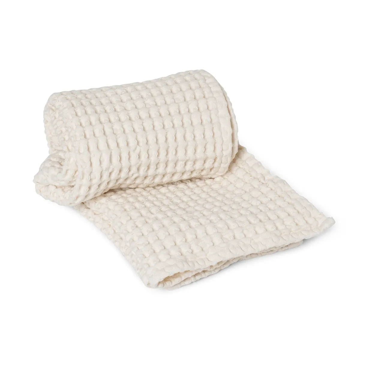 Ferm Living Serviette en coton écologique blanc cassé cm