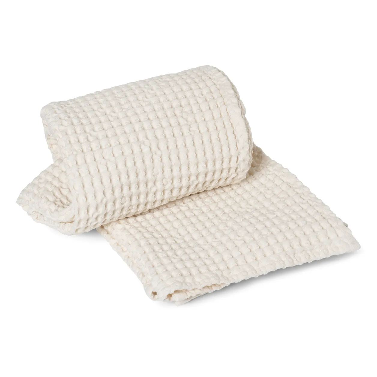 Ferm Living Serviette en coton écologique blanc cassé cm — vue 3