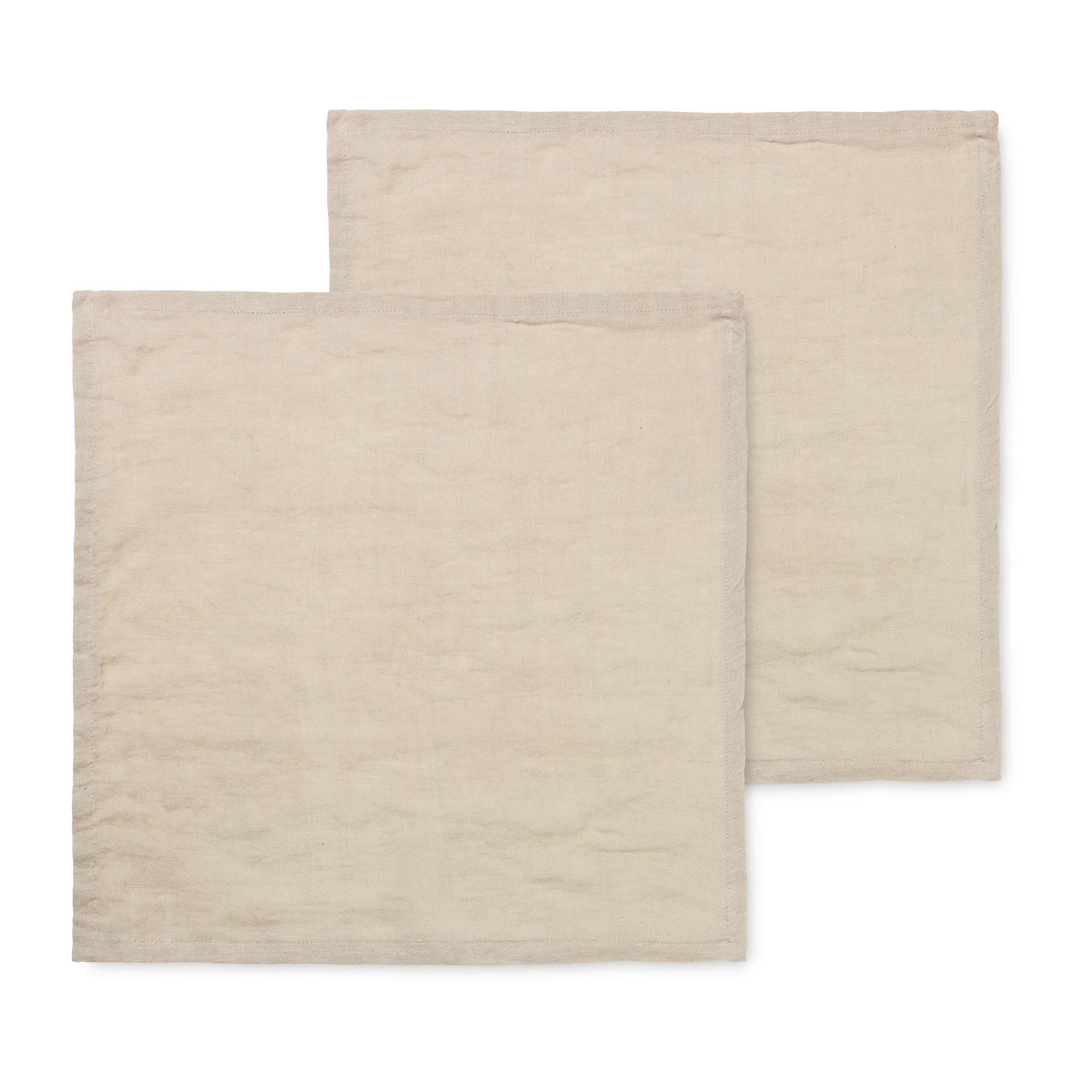 Ferm Living Serviettes en lin Ferm Living Lot de 2 Natural
