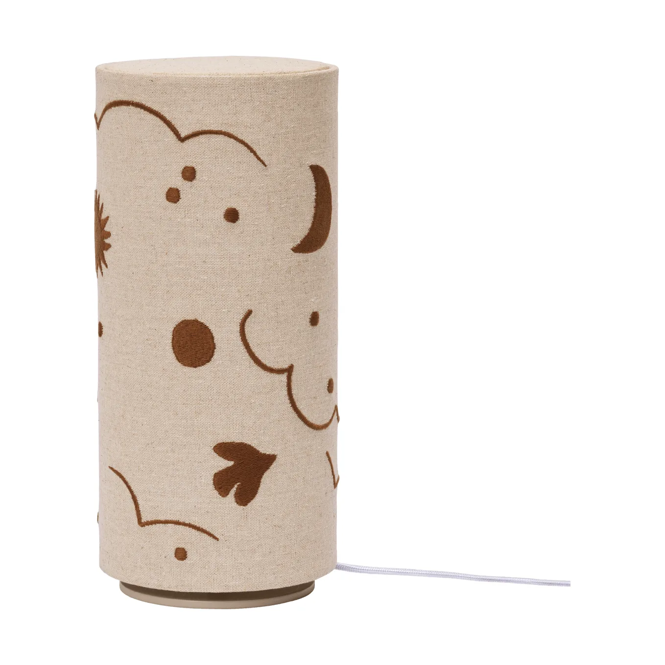 Ferm Living Skye bordlampe Natural-bronze