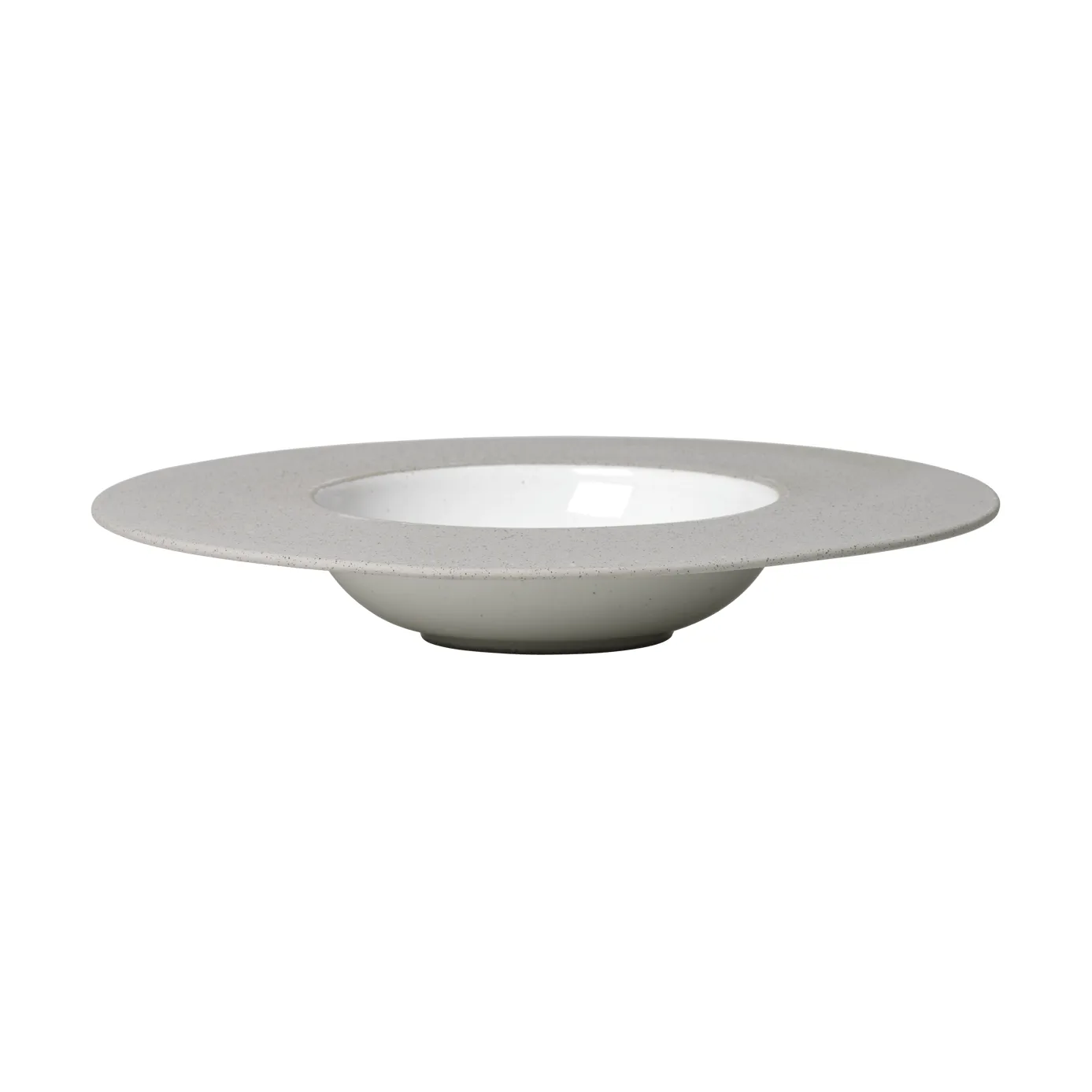 Ferm Living Sonae djup tallrik Grey-white, &Oslash;30 cm