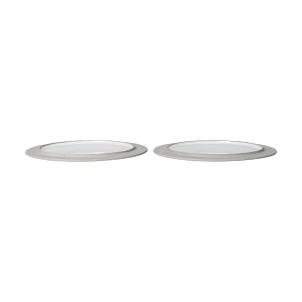 Sonae tallrik 2-pack, Grey-white, Ø25 cm