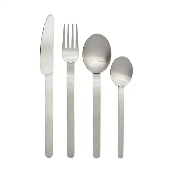 Stelo bestickset 4 delar, Brushed Stainless Steel