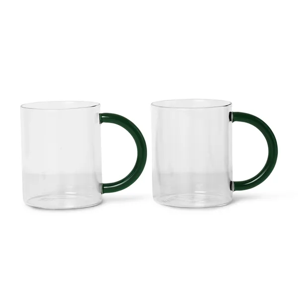 Still mugg 2-pack, Klar