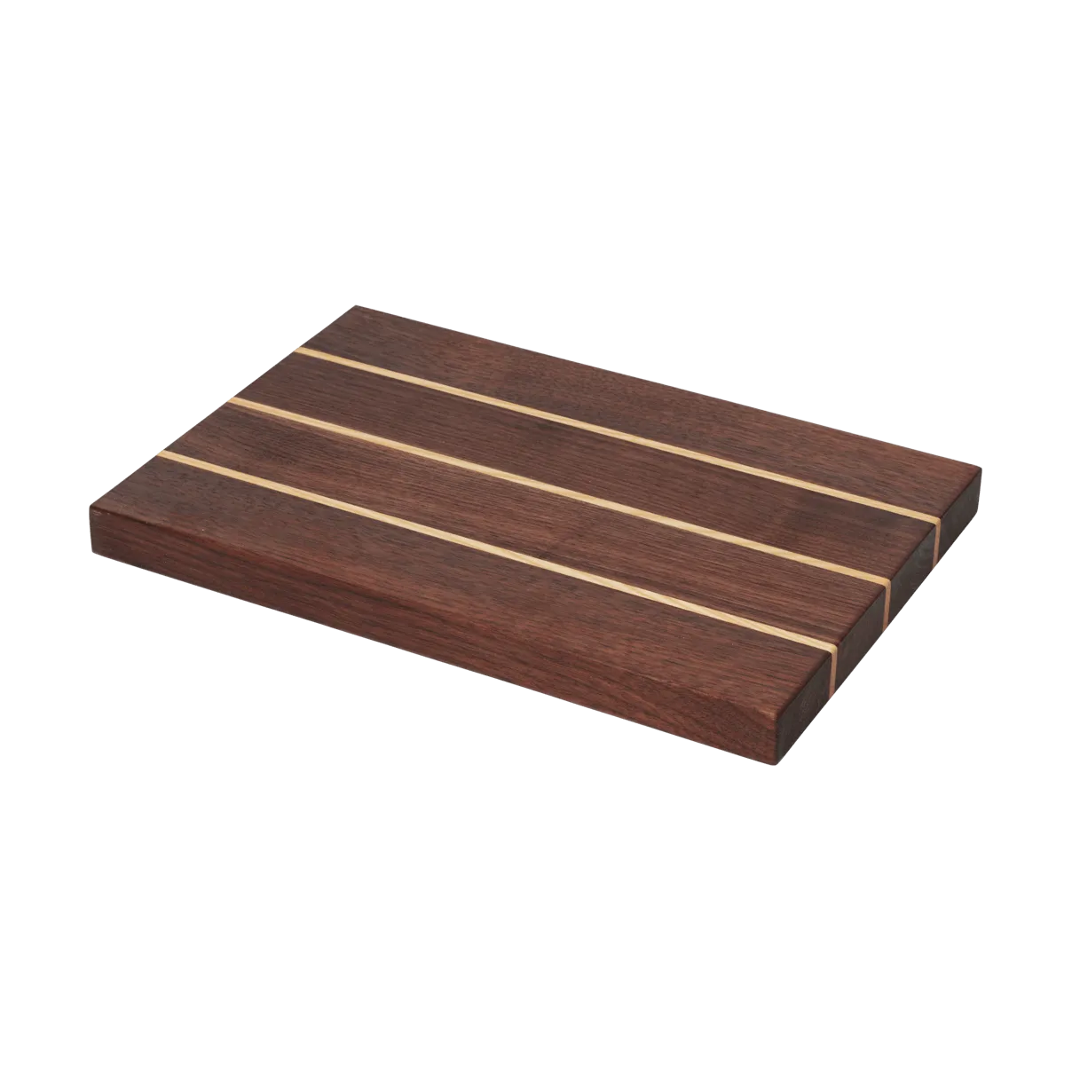 Ferm Living Stribe skærebræt fine 25x36 cm Walnut-ash