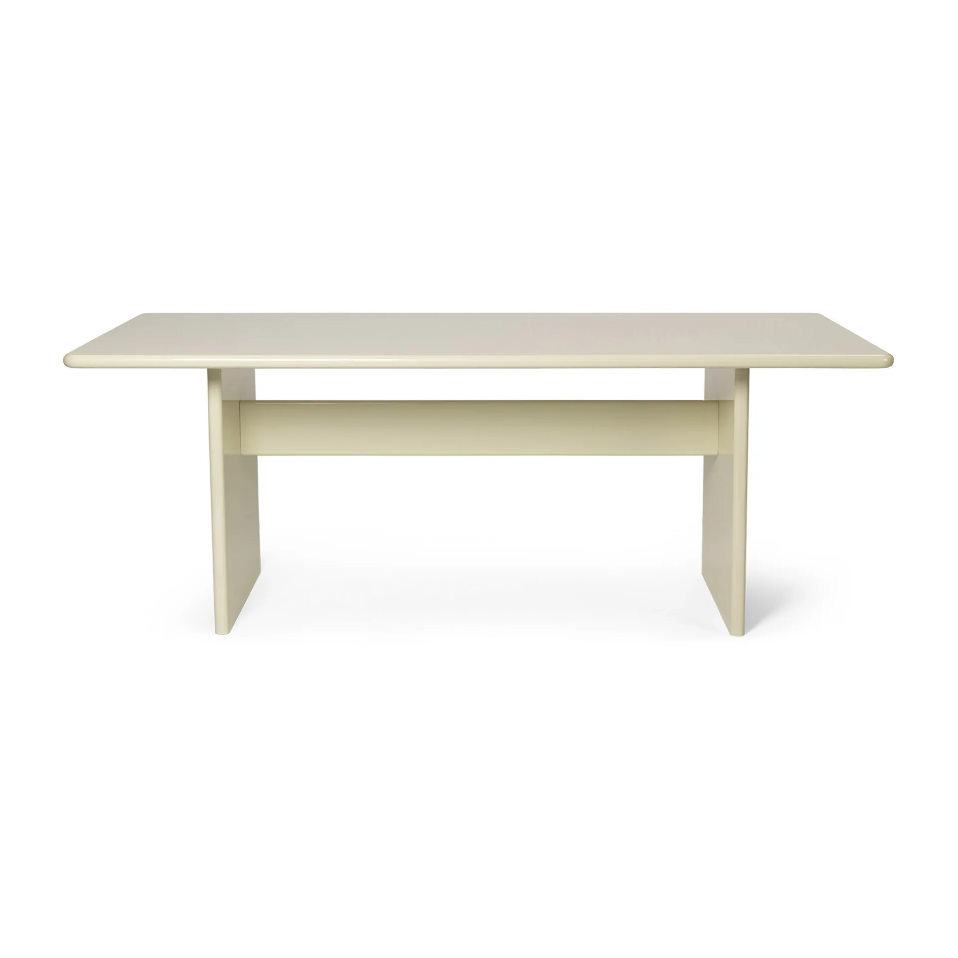 Ferm Living Table à manger Rink small cm Eggshell