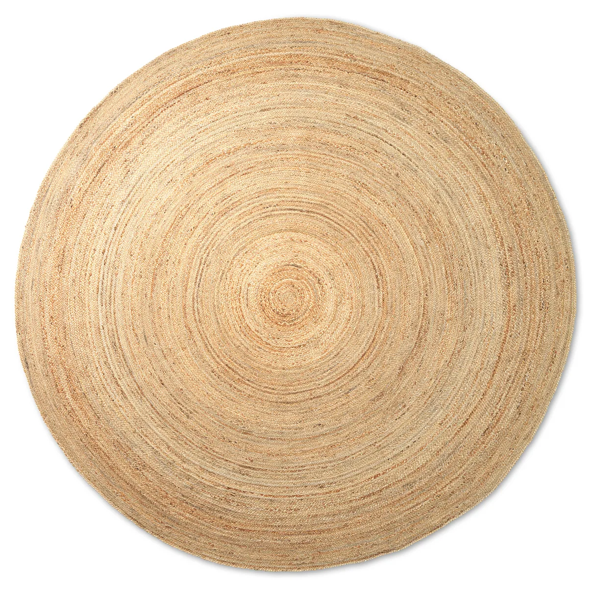 Ferm Living Tapis en jute rond Eternal large Natural