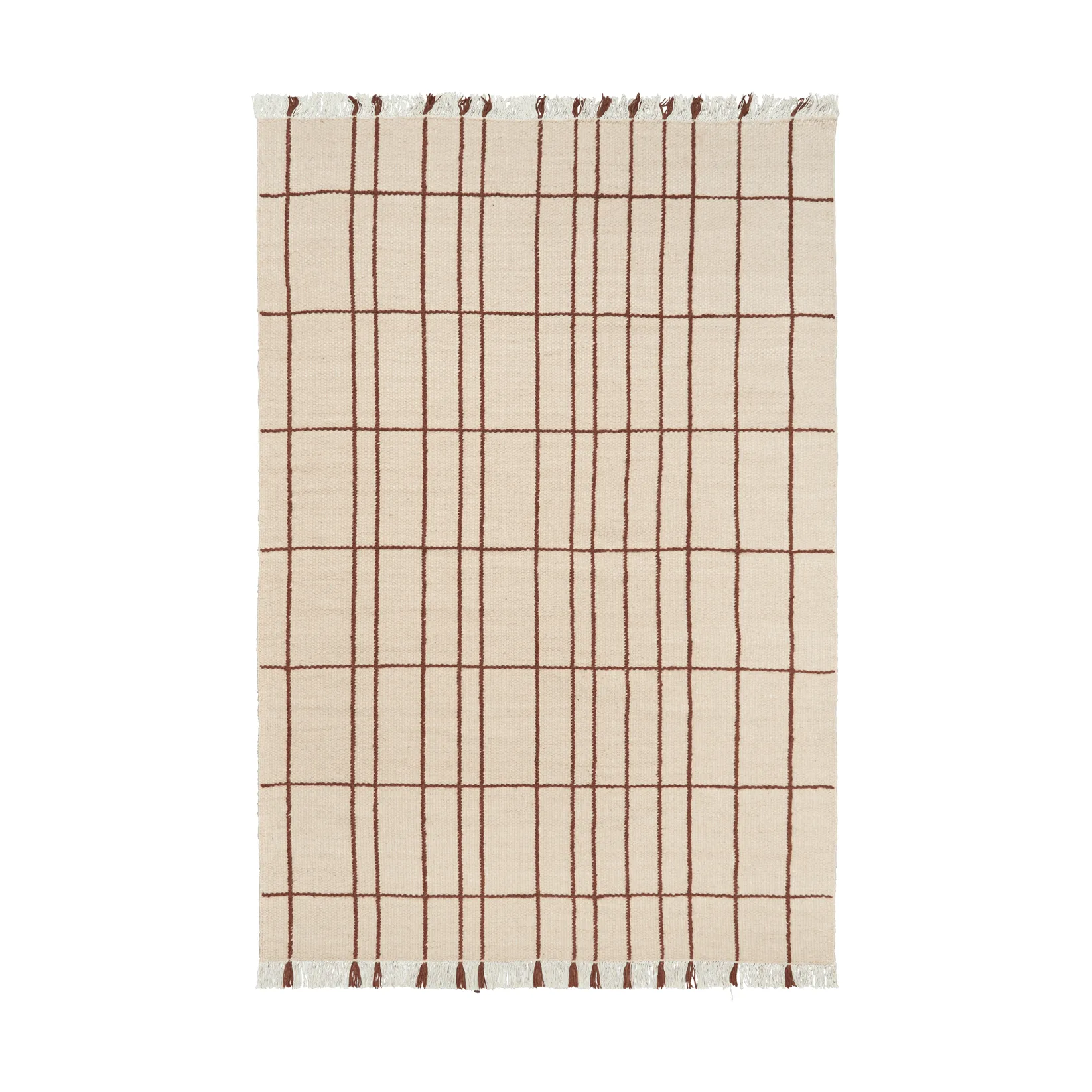 Ferm Living Tapis Sen Parchment-chestnut, cm — vue 4