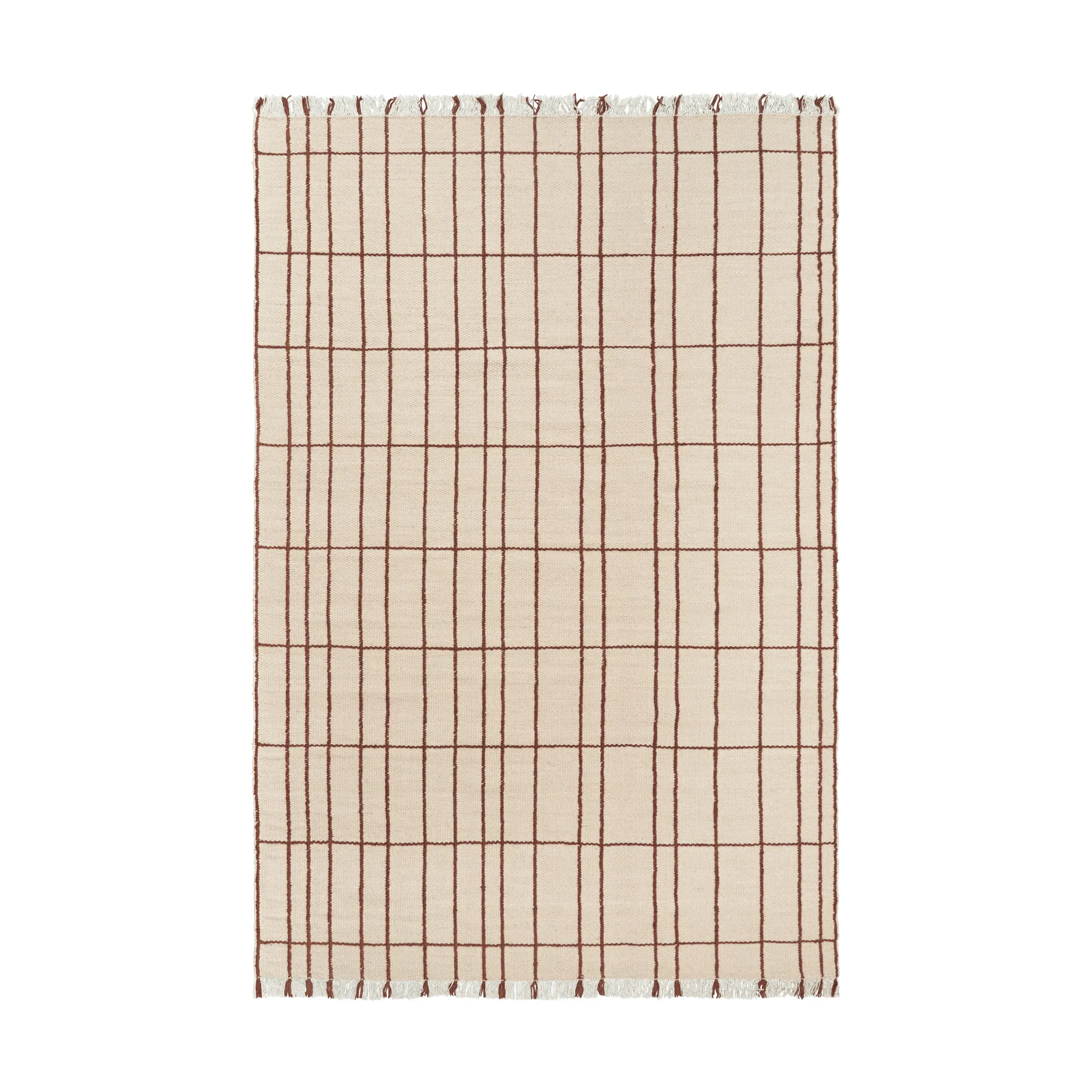 Ferm Living Tapis Sen Parchment-chestnut, cm — vue 3