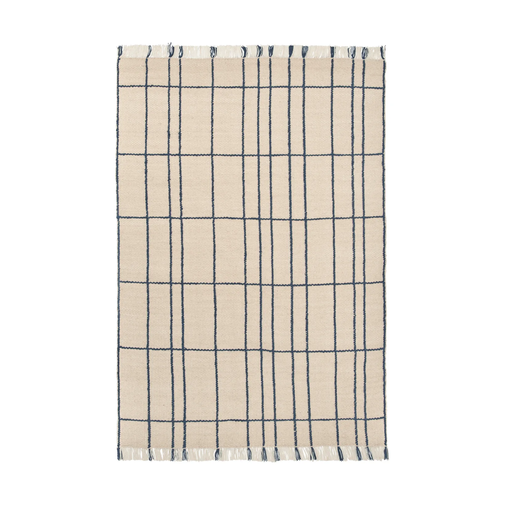 Ferm Living Tapis Sen Parchment-indigo, cm — vue 4
