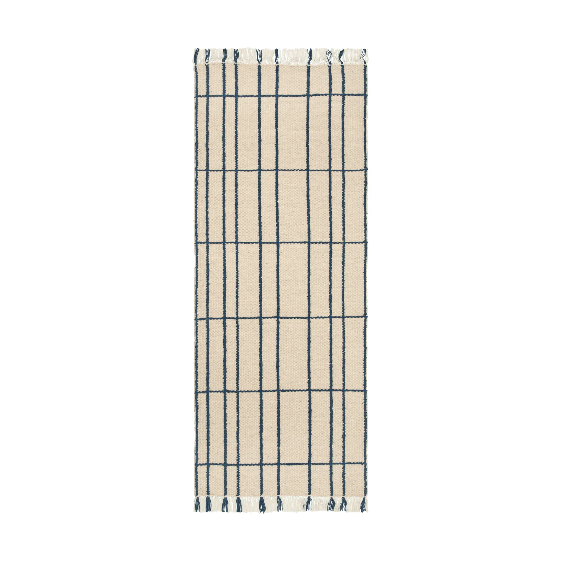 Ferm Living Tapis Sen Parchment-indigo, cm