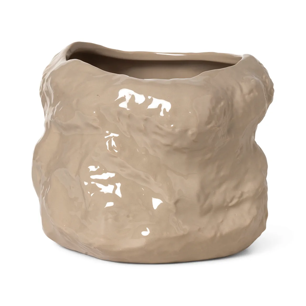 Ferm Living Tuck krukke &Oslash;29 cm Cashmere