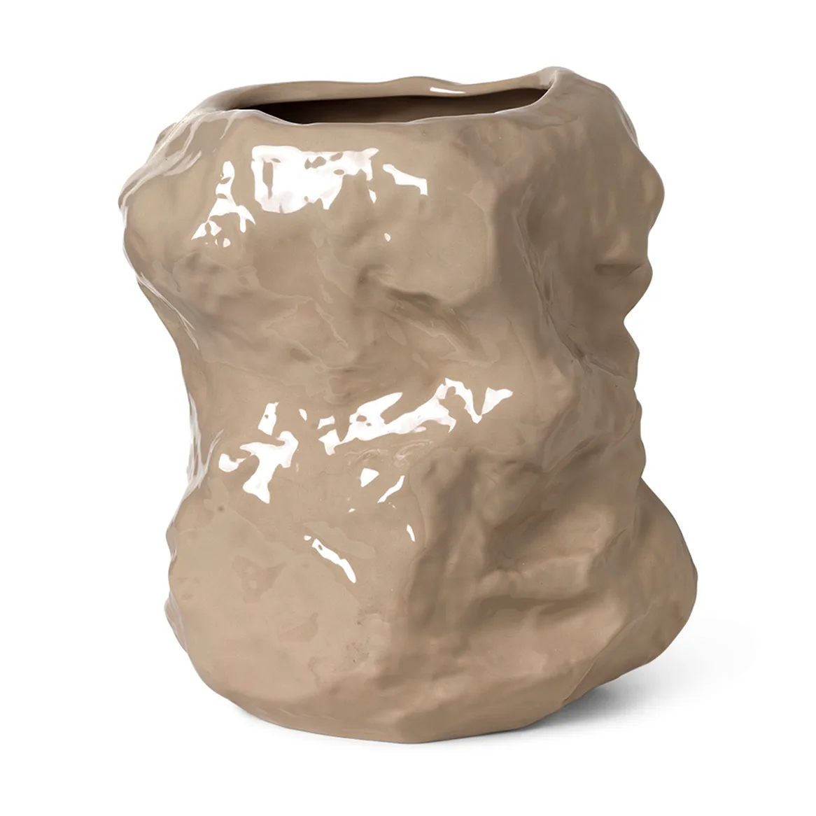 Ferm Living Tuck vase 34 cm Cashmere
