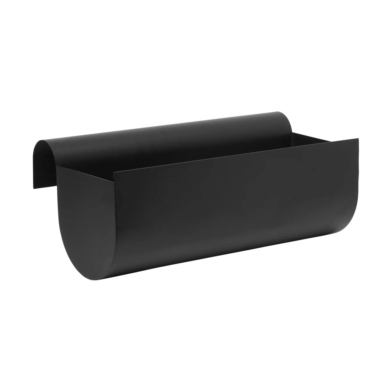 Ferm Living Uma jardinière balcon moyenne Black