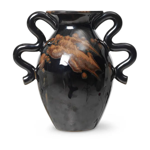 Verso vas 27 cm, Black