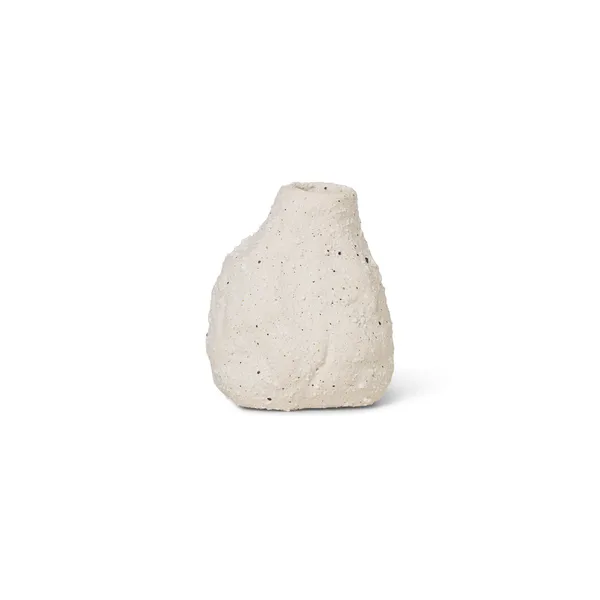 Vulca vas mini, Off white stone