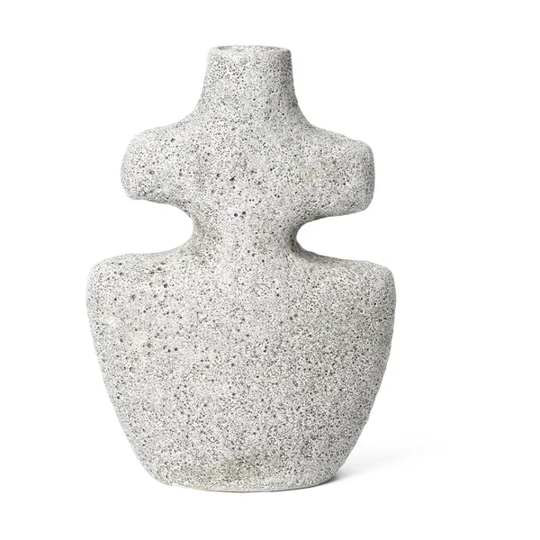 Yara ljusstake medium, Grey Pumice