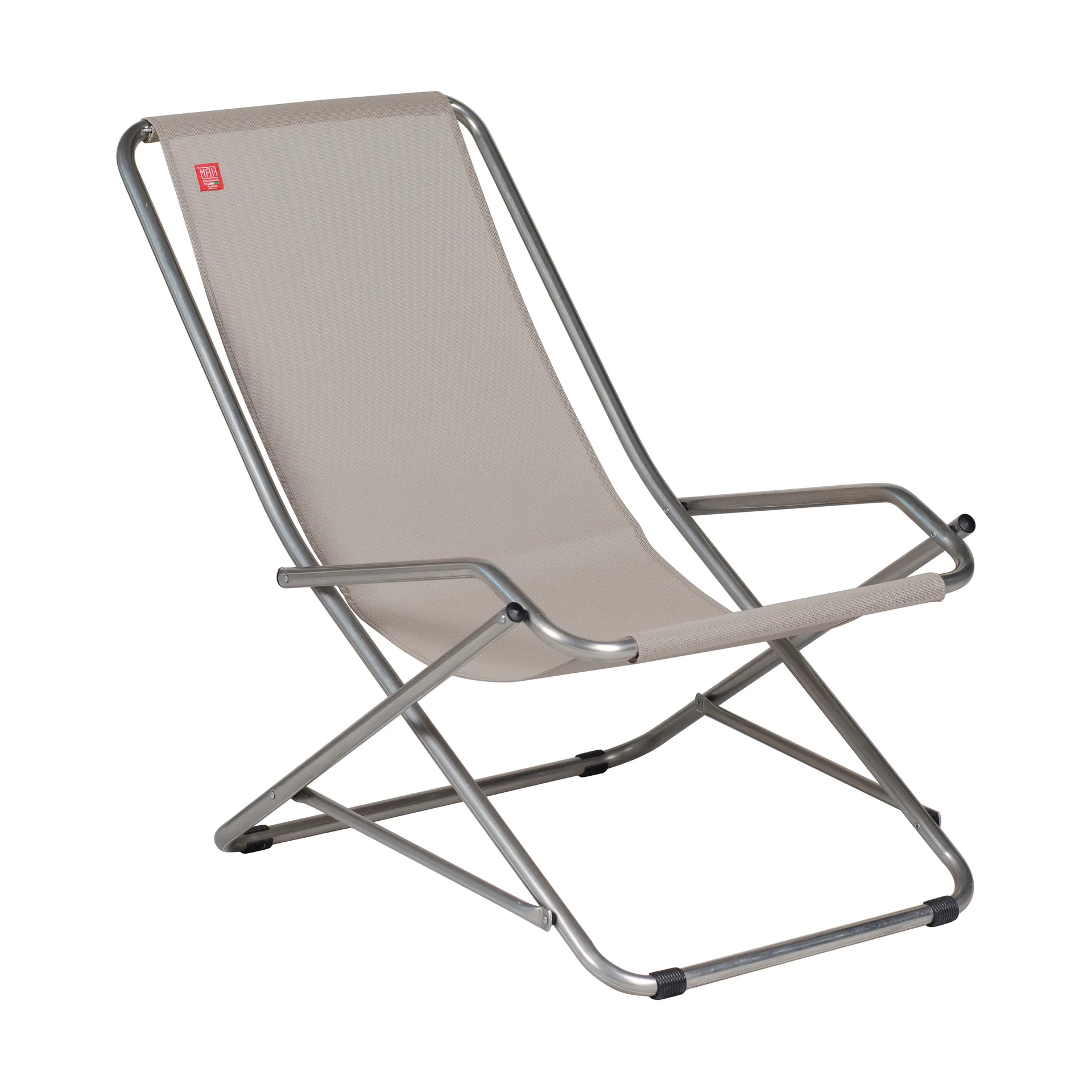 Fiam Chaise longue Dondolina Taupe