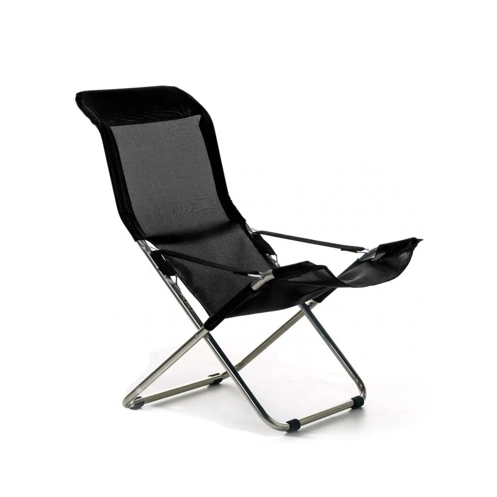 Fiam Chaise longue Fiesta Noir