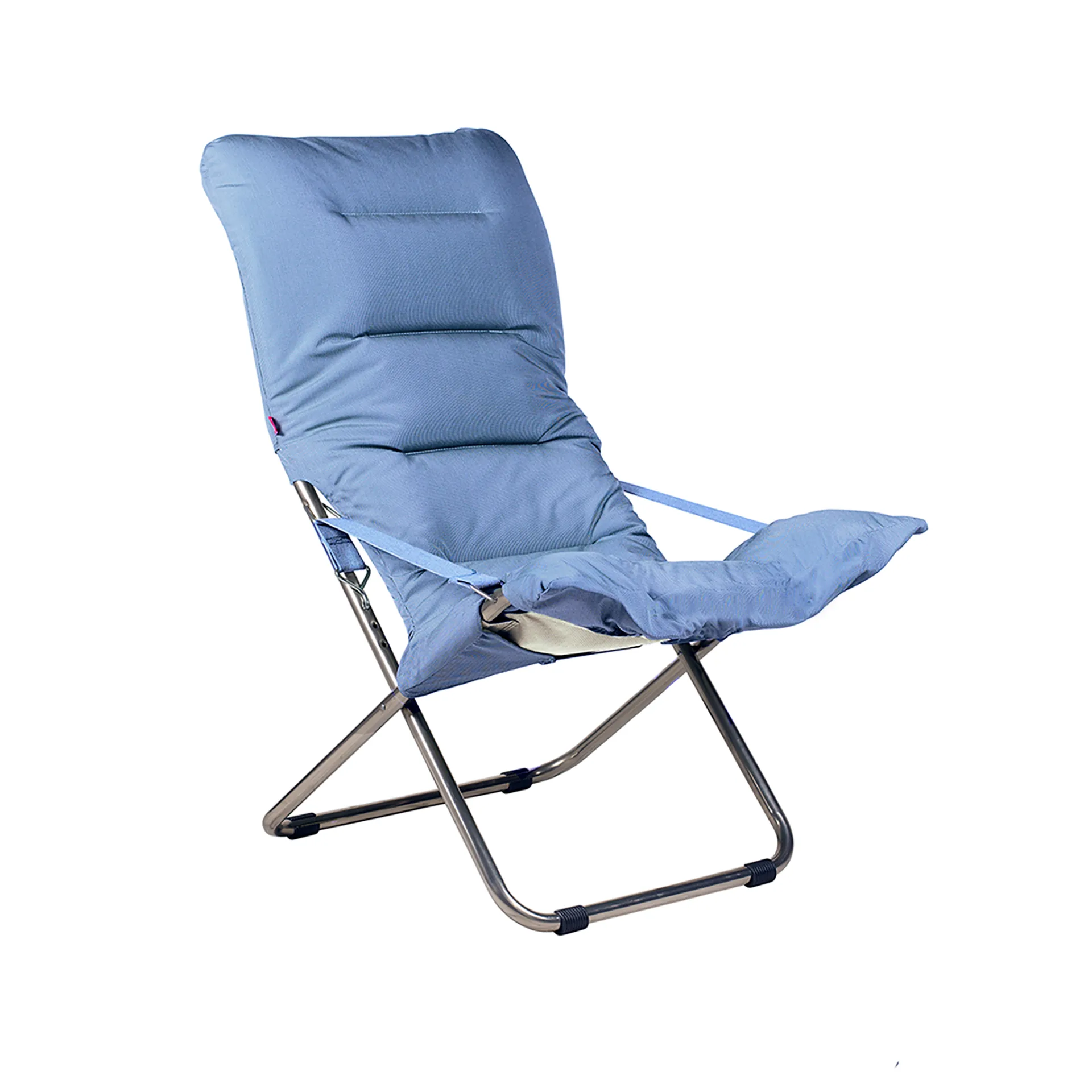 Fiam Chaise longue Fiesta Soft Light blue-beige supertex