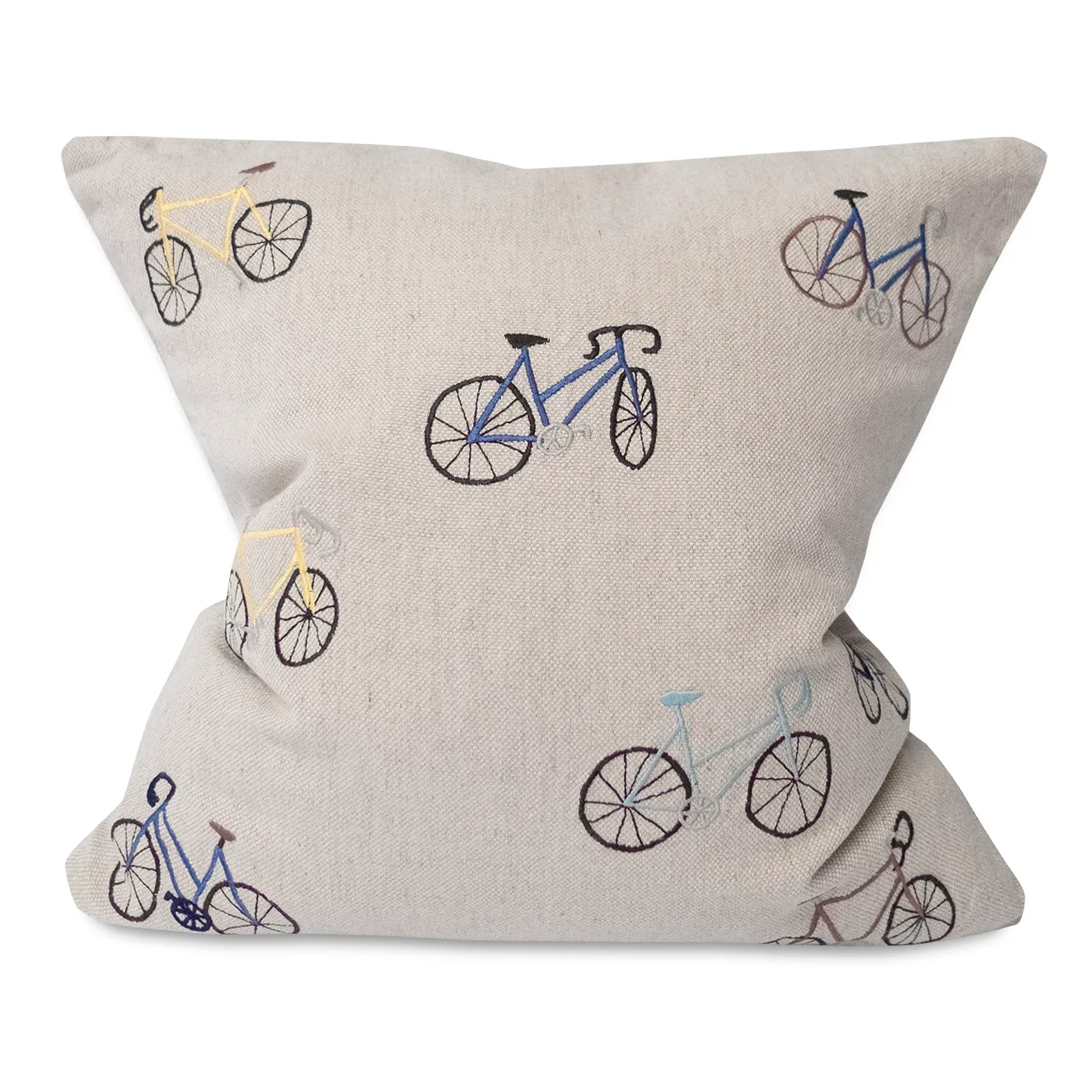 Fine Little Day Bicycles pudebetræk 48x48 cm Beige