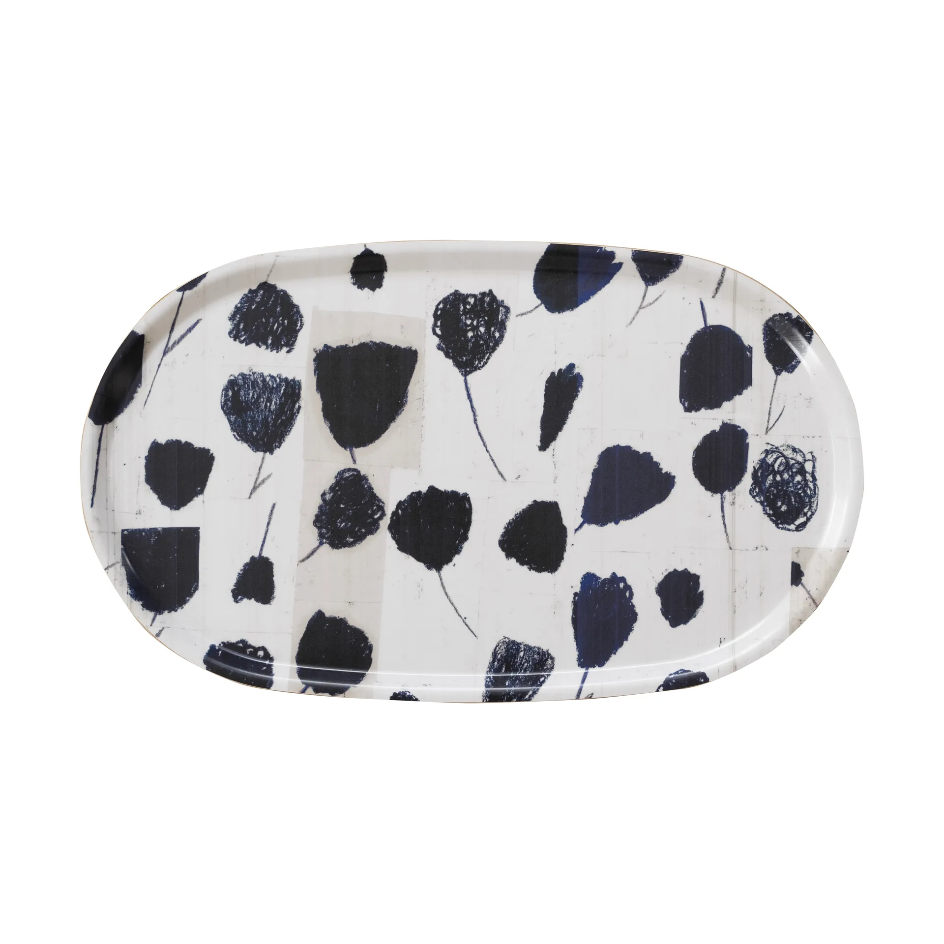 Fine Little Day Bouquet bakke 33x55 cm Black-white