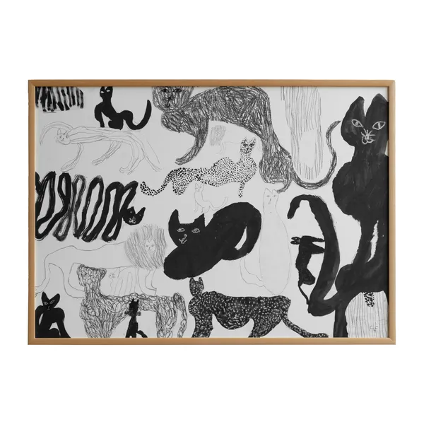 Cats poster, 50x70 cm