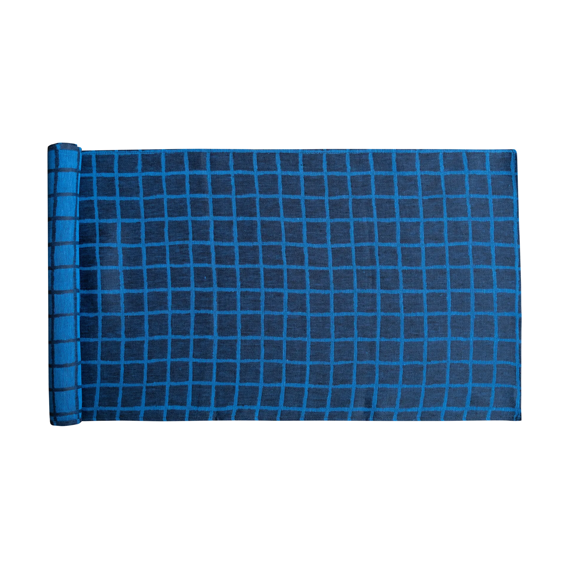 Fine Little Day Chemin de table en jacquard cm Blue-black