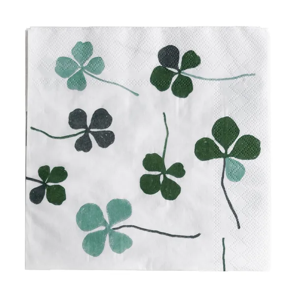 Clover servett 25-pack, Vit