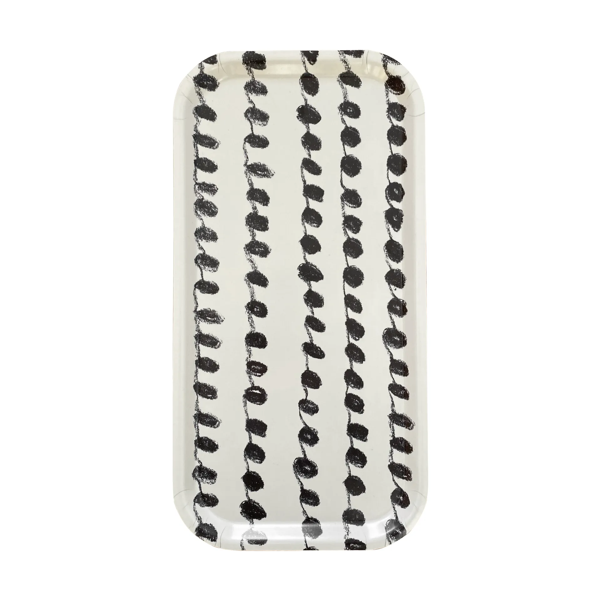 Fine Little Day Dot bakke 22x43 cm Black-white