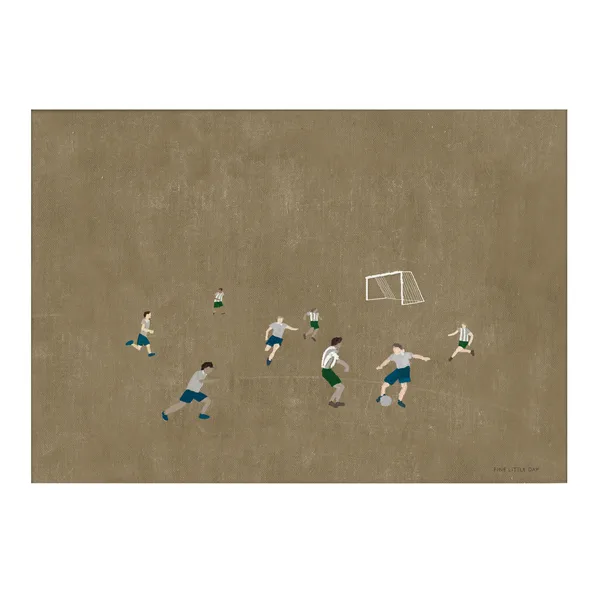 Fotboll poster 50x70 cm