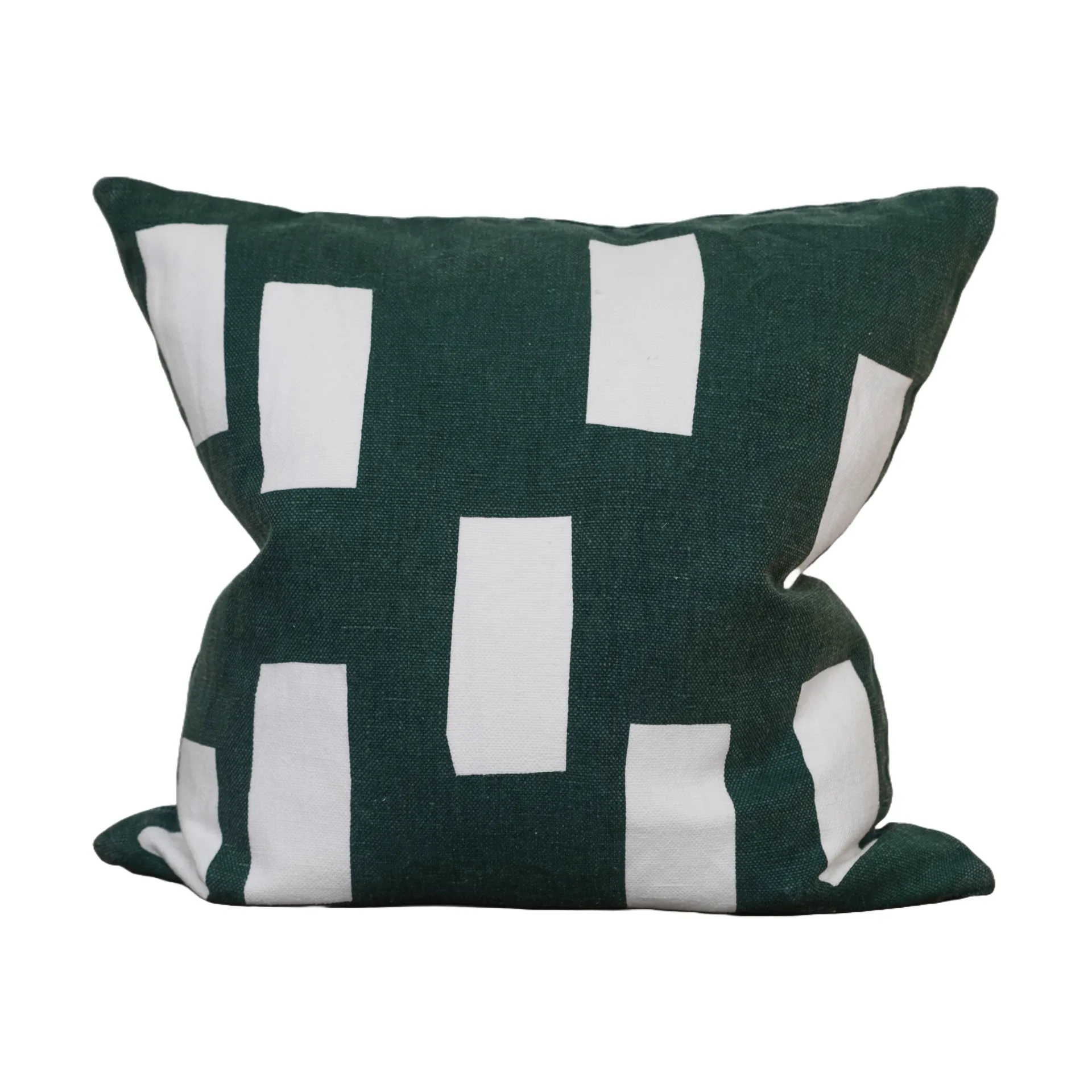 Fine Little Day Housse de coussin Block cm Green