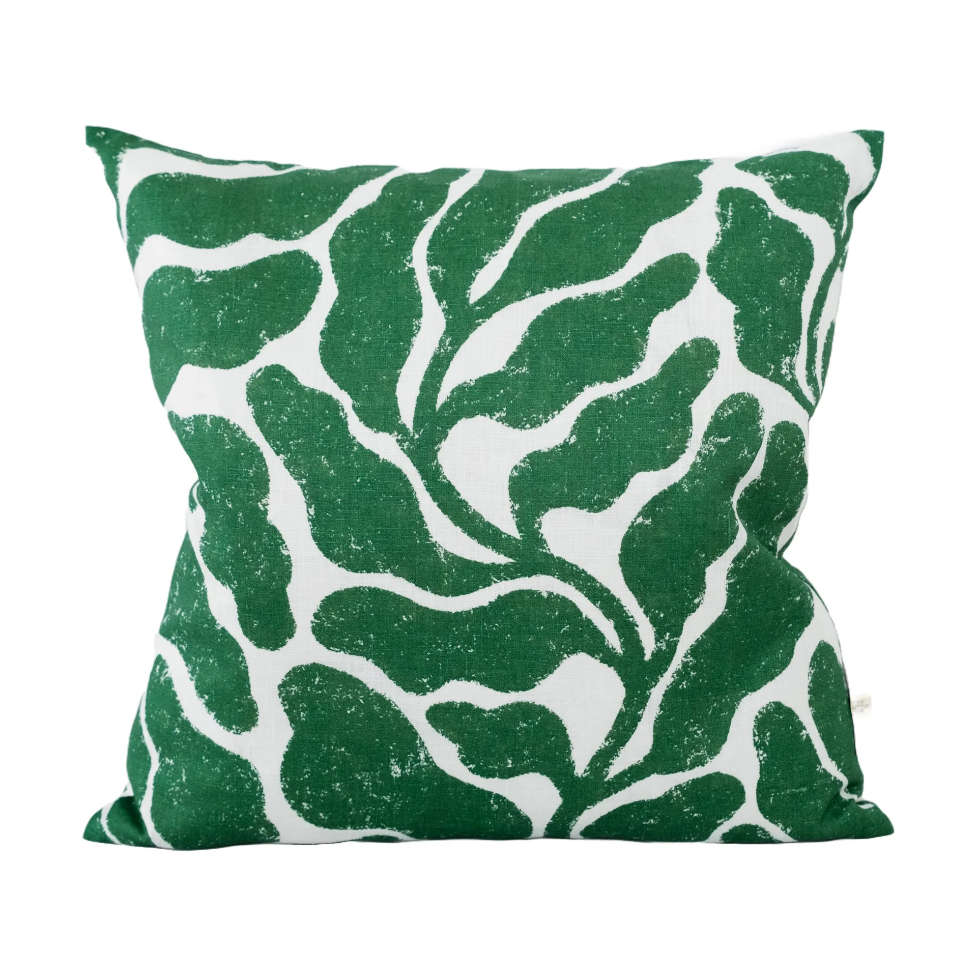 Fine Little Day Housse de coussin Leaves cm Green