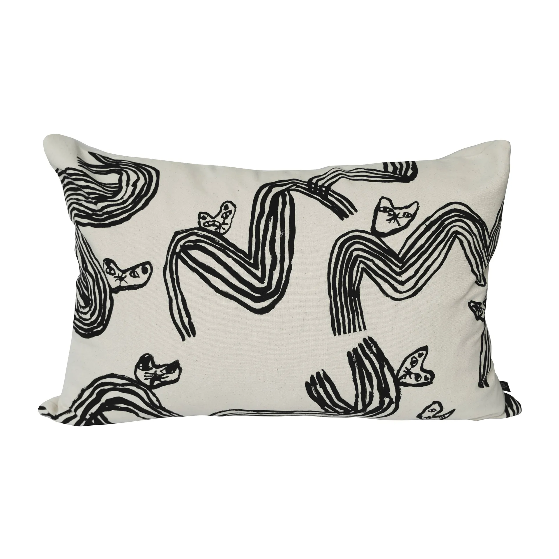 Fine Little Day Housse de coussin Tigre cm Naturel
