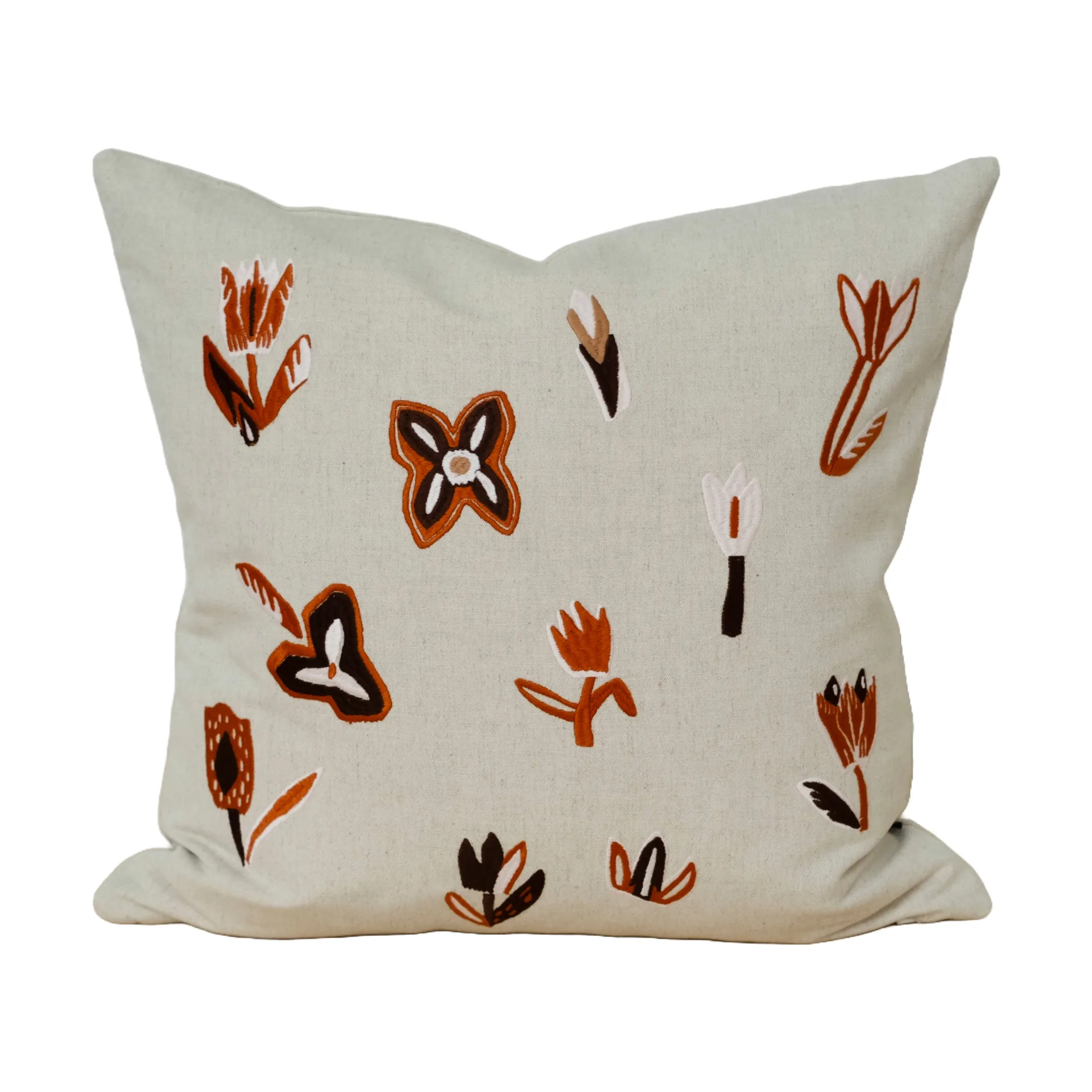 Fine Little Day Housse de coussin Tulip cm Nature-red